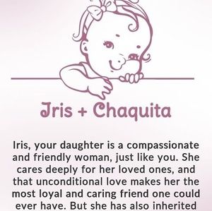 Meet your Posher, Iris